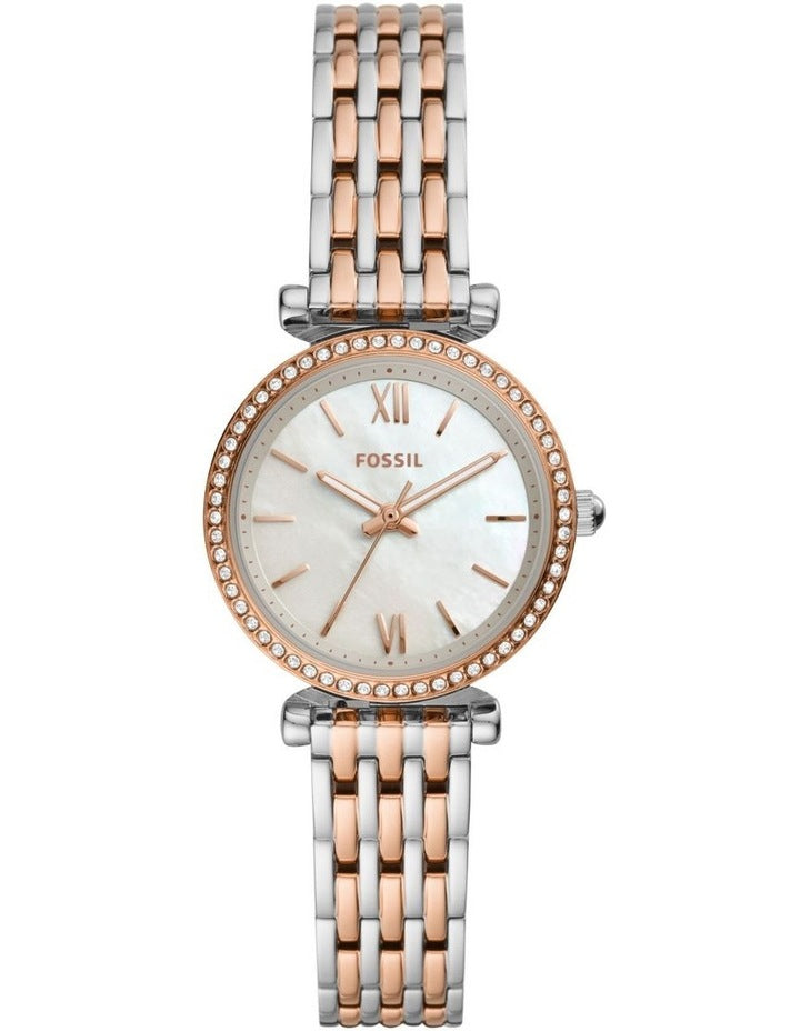 Carlie Two-Tone Stainless Steel Analog Watch ES4649