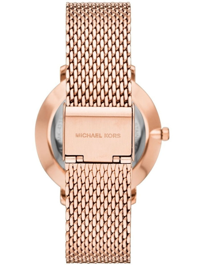 Pyper Analogue Watch MK4340 in Rose Gold Tone