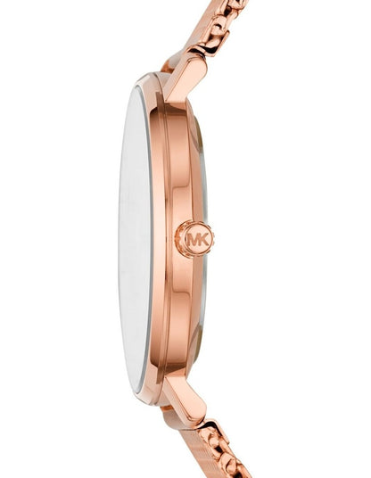 Pyper Analogue Watch MK4340 in Rose Gold Tone