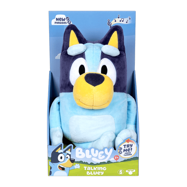 Bluey Sound Effects Plush - Talking Bluey