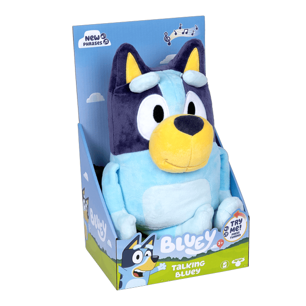 Bluey Sound Effects Plush - Talking Bluey
