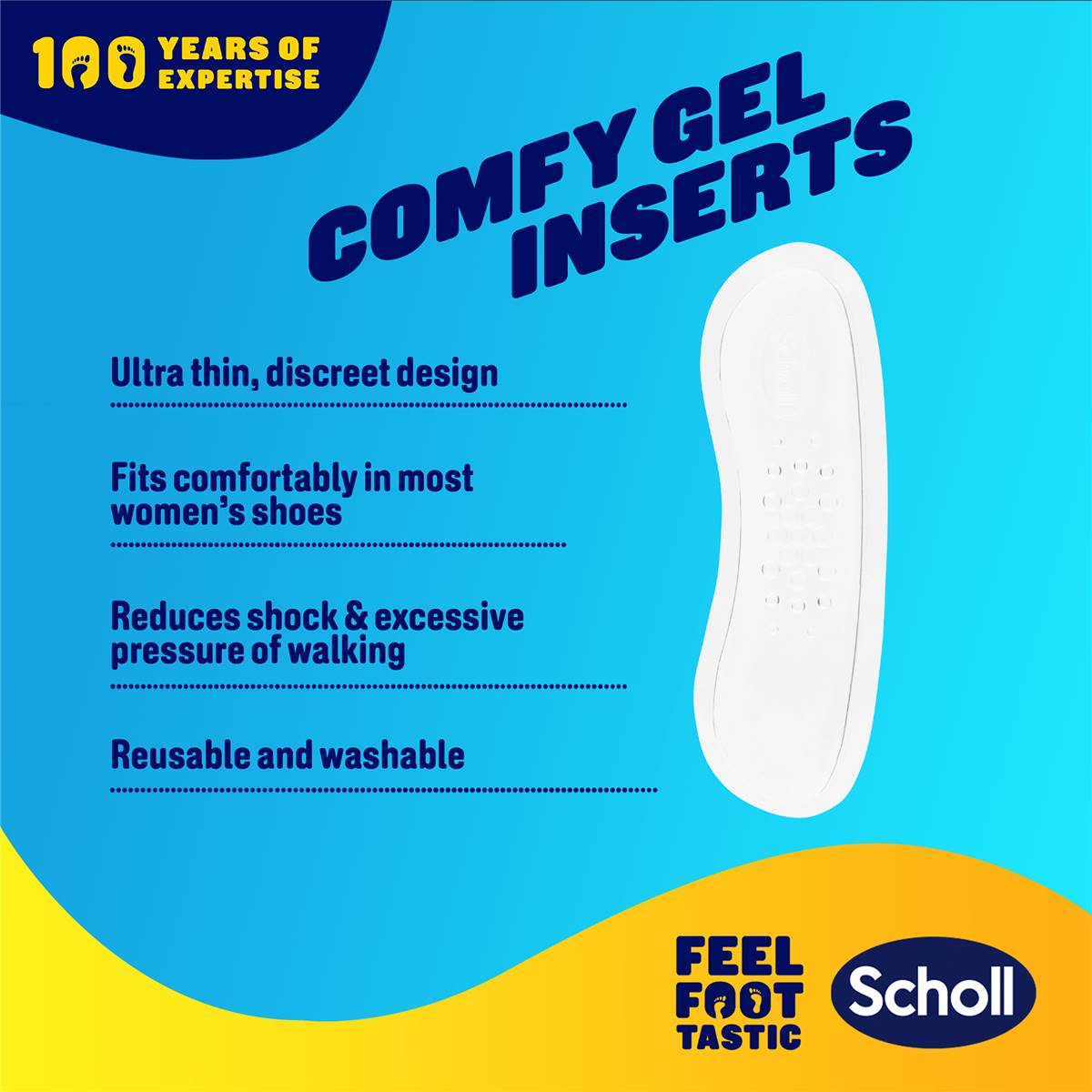 Scholl Party Feet Foot Care Invisible Heel Shields Each