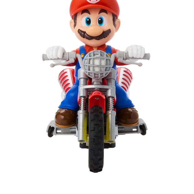 Remote Control Motorcycle Toy with Stunt Feature