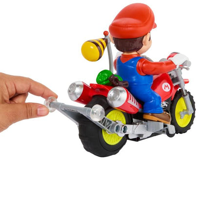 Remote Control Motorcycle Toy with Stunt Feature