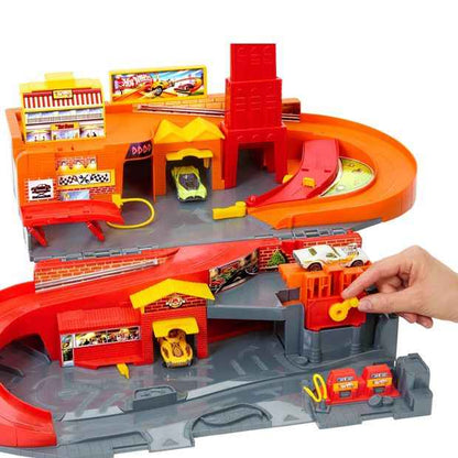 Mattel Hot Wheels Hot Ones Sto & Go Playset