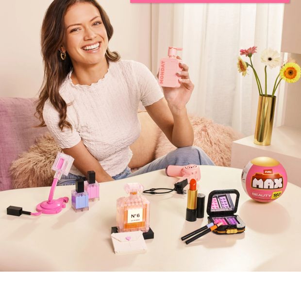 Zuru MAX Build More Premium Beauty Building Bricks Collection