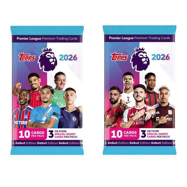Topps Premier League 2026 Trading Card Booster Pack - Assorted