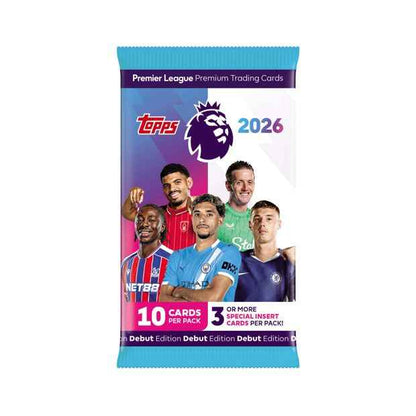 Topps Premier League 2026 Trading Card Booster Pack - Assorted