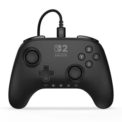 Black Wired Controller for Nintendo Switch 2