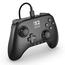 Black Wired Game Controller for Switch Console