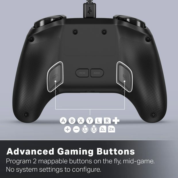 Black Wired Controller for Nintendo Switch 2