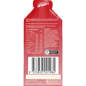 Winners Energy Gel Classic Cola 45g