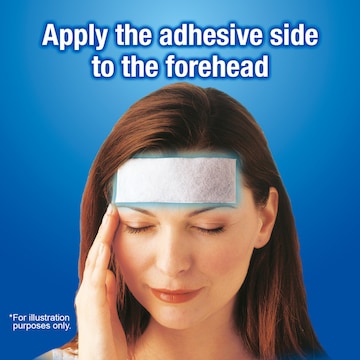 Kool 'n' Soothe Soft Gel Sheets For Headache & Migraine Relief 6 pack