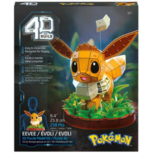 Pokemon Eevee 3D Puzzle Model Kit Puzzle from 4D Build
