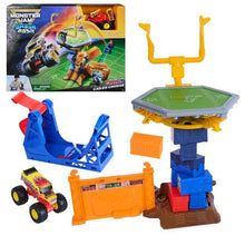 Truck Stunt Playset with Launch Ramp