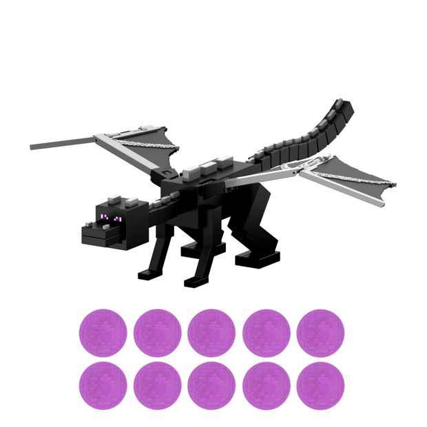 Large Dragon Action Figure with Disc Launcher