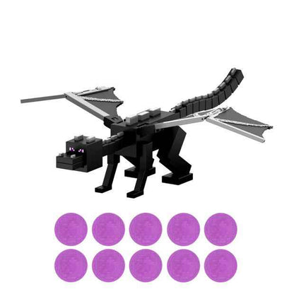 Large Dragon Action Figure with Disc Launcher