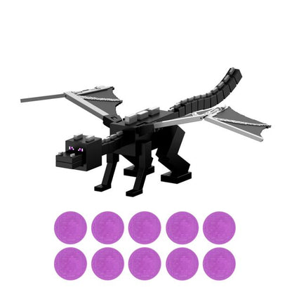 Minecraft Dragon's Breath Attack Ender Dragon Action Figure