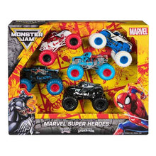Monster Jam Marvel Super Heroes 5-Pack 1:64 Scale