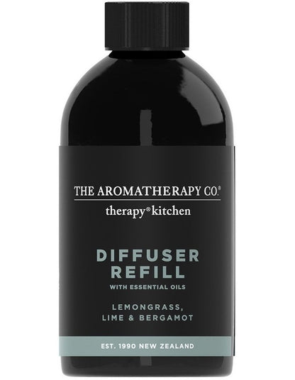 Therapy Kitchen Lemongrass Lime and Bergamot Diffuser Refill