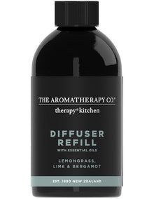 Therapy Kitchen Lemongrass Lime and Bergamot Diffuser Refill
