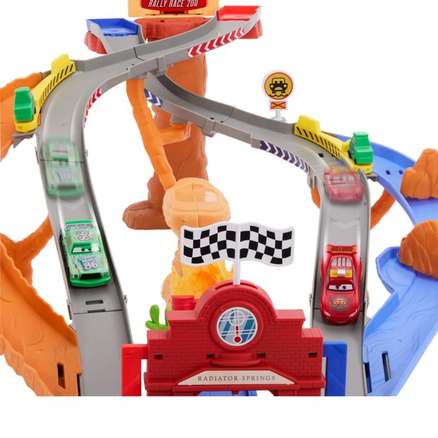 Disney and Pixar Cars Radiator Springs Race & Rescue Rescue Road Raceway Playset