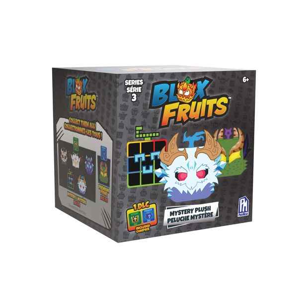 Blox Fruits Mystery Deluxe 8in. Plush with DLC, Series 3 - Assorted