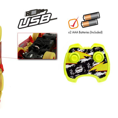 Glow-in-the-Dark Remote Control Race Car, 1:14 Scale