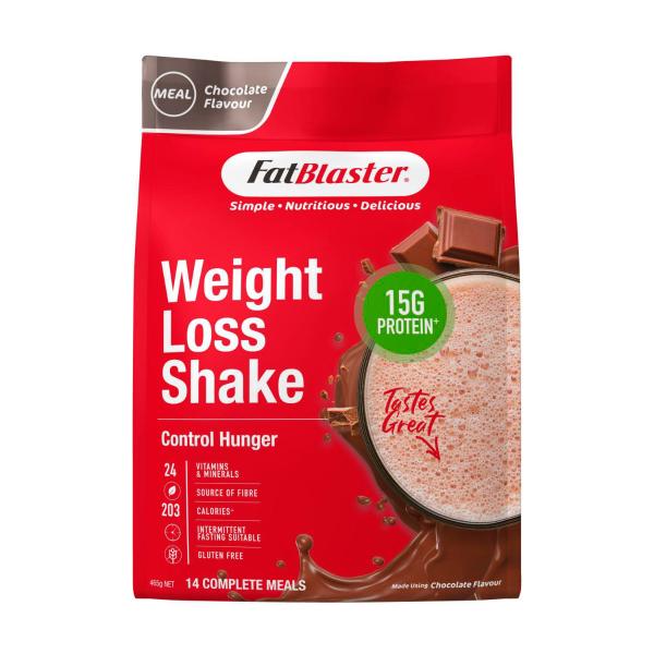 NATUROPATHICA FATBLASTER WEIGHT LOSS SHAKE CHOCOLATE 465G