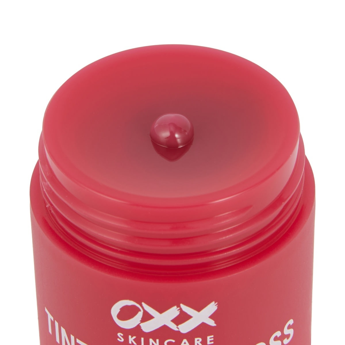 OXX Skincare Tinted Lip Gloss 15ml - Cherry Extract and Cherry Scented