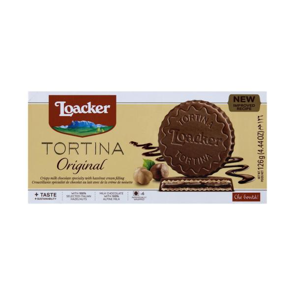 LOACKER GRAN PASTICCERIA TORTINA BISCUIT:ORIGINAL:.:126 GRAM