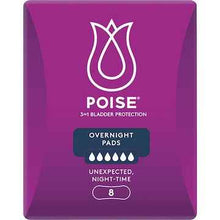 Poise Incontinence Pads Overnight 8 pack