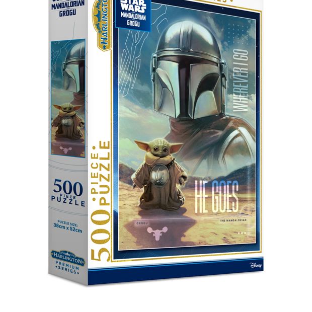Harlington 500 Piece Puzzle the Mandalorian & Grogu