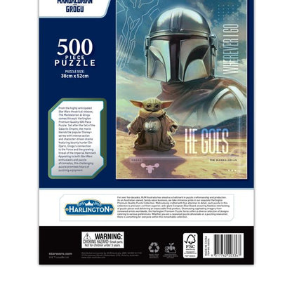 Harlington 500 Piece Puzzle the Mandalorian & Grogu