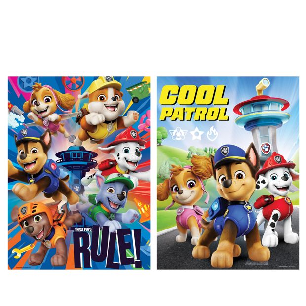 Kids' 48-Piece Puzzle Set - Assorted Designs, Pack of 2