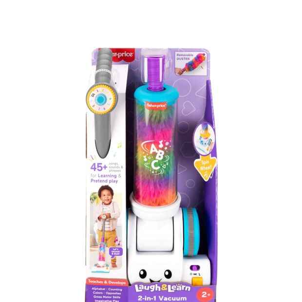 Fisher-Price Laugh and Learn 2-in-1 Vacuum