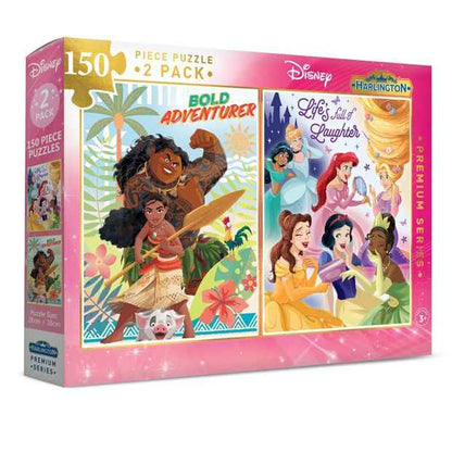 2 Pack Kids 150 Piece Jigsaw Puzzles - Assorted Scenes