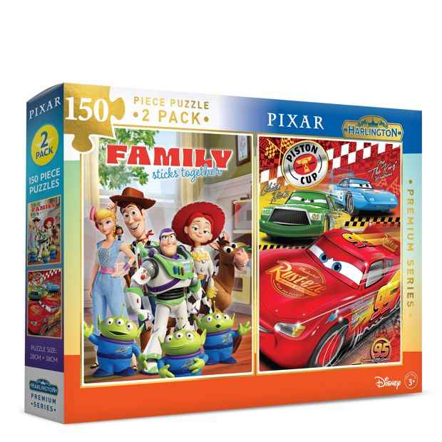 2 Pack Kids 150 Piece Jigsaw Puzzles - Assorted Scenes