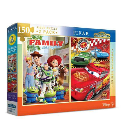 2 Pack Kids 150 Piece Jigsaw Puzzles - Assorted Scenes
