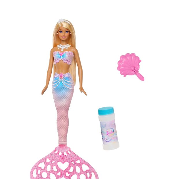 Barbie Bubble Sparkle Mermaid Doll