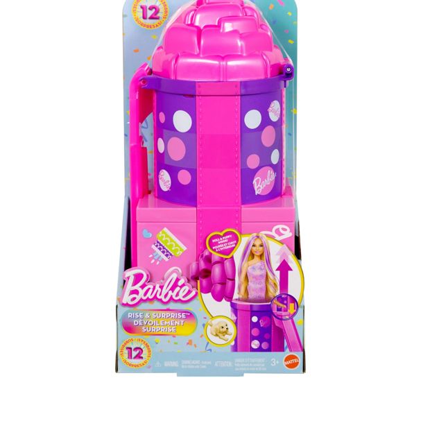 Barbie Rise & Surprise Pet Birthday Series Doll & Accessories