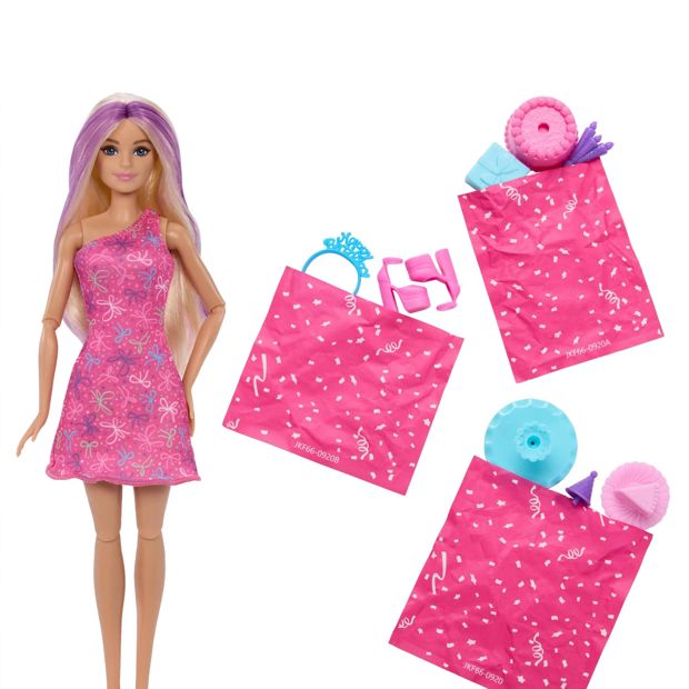 Barbie Rise & Surprise Pet Birthday Series Doll & Accessories