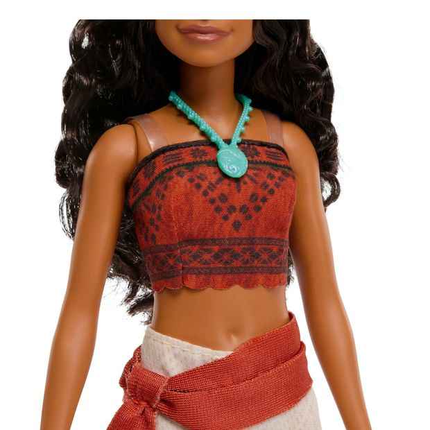 Mattel Disney Moana Singing Fashion Doll - Sings “How Far I’ll Go” Inspired by Live Action Movie