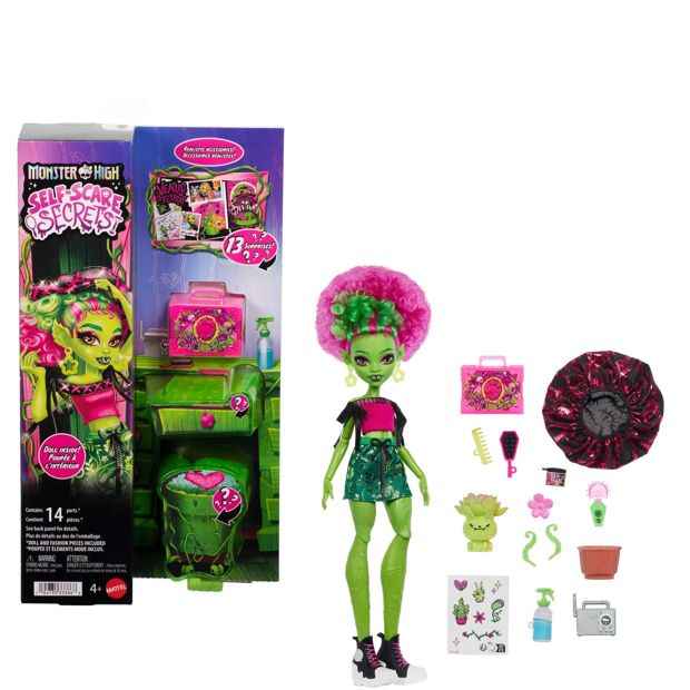 Monster High Self-Scare Secrets Venus McFlytrap Fashion Doll