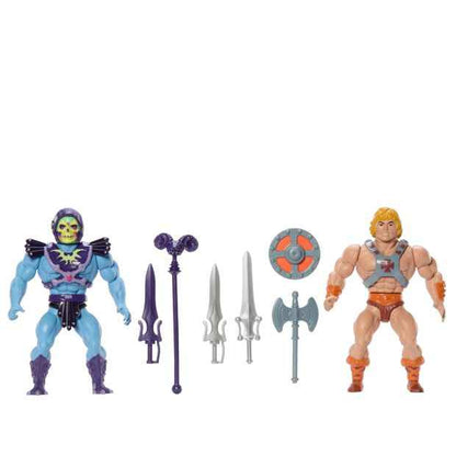 Masters of the Universe Origins Mattel 80th Anniversary Retro Punching He-Man and Skeletor