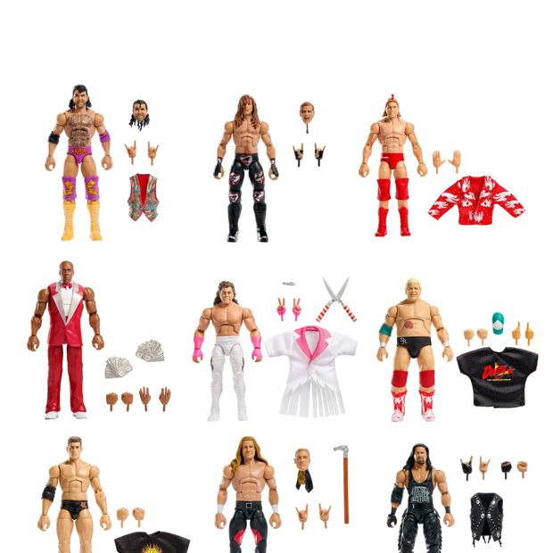 Mattel WWE Elite Collection Legends Action Figure & Accessories Set - Assorted