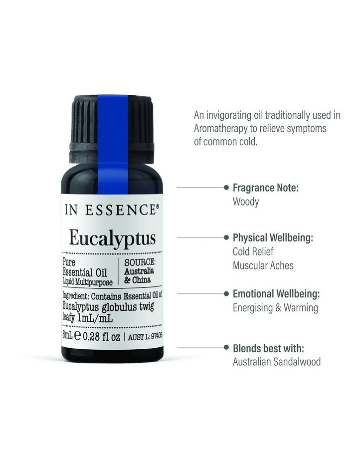 Eucalyptus Pure Essential Oil 8ml