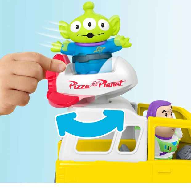Fisher-Price Little People Disney & Pixar Toy Story Pizza Planet Truck & Buzz Lightyear Toy Pack