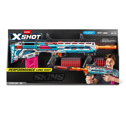 Zuru Xshot Skins Pro Series 1 Long Shot Blaster - 40 Darts