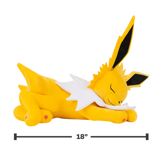 Pokemon 45cm Jolteon Sleeping Plush
